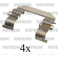 PSRK1126 PATRON Комплектуючі колодки дискового гальма