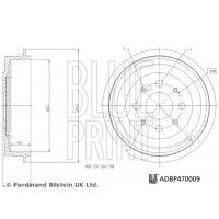 ADBP470009 BLUE PRINT Гальмівний барабан
