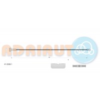 41.0238.1 ADRIAUTO Тросик, cтояночный тормоз