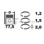 R1010250 ET ENGINETEAM Комплект поршневих кілець