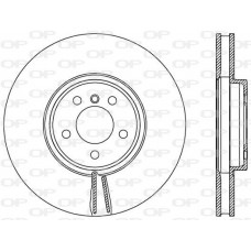 BDR2543.20 OPEN PARTS Гальмівний диск