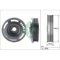 WG2136893 WILMINK GROUP Ремінний шків колінчастий вал