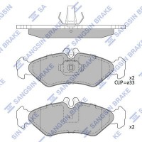 SP4094 Hi-Q Комплект гальмівних колодок дисковий гальм