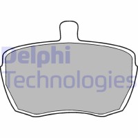 LP41 DELPHI Комплект гальмівних колодок дисковий гальм