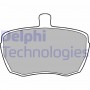 LP41 DELPHI Комплект гальмівних колодок дисковий гальм