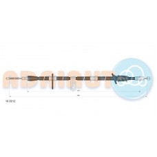 10.0212 ADRIAUTO Тросик, cтояночный тормоз