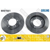 6041561 GIRLING Гальмівний диск