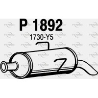 P1892 FENNO Глушник вихлопних газів кінцевий