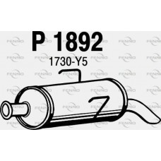P1892 FENNO Глушник вихлопних газів кінцевий