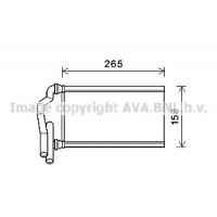 MZ6273 AVA QUALITY COOLING Теплообмінник обігрів салону