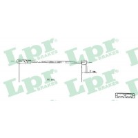 C0578B LPR Тросик, cтояночный тормоз