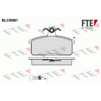 BL2300B1 FTE Комплект гальмівних колодок дисковий гальм