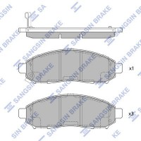 SP1460 Hi-Q Комплект гальмівних колодок дисковий гальм