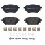 P 50 151 BREMBO Комплект гальмівних колодок дисковий гальм
