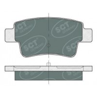 SP 378 PR SCT - MANNOL Комплект гальмівних колодок дисковий гальм