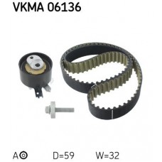 VKMA 06136 SKF Комплект ременя ГРМ