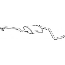 285-987 BOSAL Середній глушник вихлопних газів