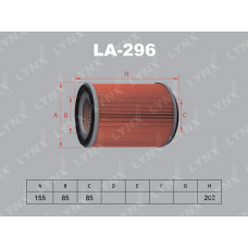 LA-296 LYNXauto Повітряний фільтр