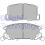 LP574 DELPHI КомплеК т гальмівних колодок, дискове гальмо