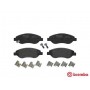 P 59 053 BREMBO Комплект гальмівних колодок дисковий гальм