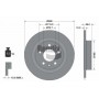 BDS1906 BENDIX Braking Гальмівний диск