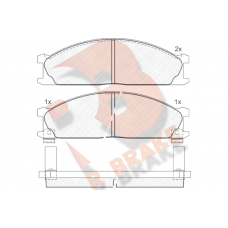 RB0885 R BRAKE КомплеК т гальмівних колодок, дискове гальмо