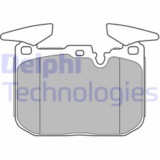 LP2449 DELPHI Комплект гальмівних колодок дисковий гальм