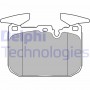 LP2449 DELPHI Комплект гальмівних колодок дисковий гальм