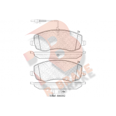 RB1912 R BRAKE КомплеК т гальмівних колодок, дискове гальмо