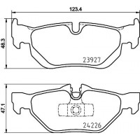 MDB2683 MINTEX КомплеК т гальмівних колодок, дискове гальмо