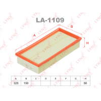 LA-1109 LYNXauto Повітряний фільтр