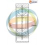 14-216036 Multiparts Шарнирный комплект, Привідний вал
