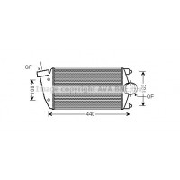 Интеркулер AVA QUALITY COOLING PR4069