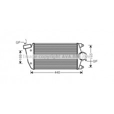 Интеркулер AVA QUALITY COOLING PR4069