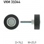 VKM 31044 SKF Паразитный / ведущий ролик, Поліклиновий ремінь