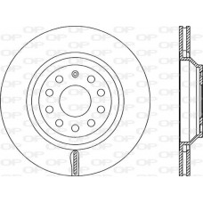 BDR2338.20 OPEN PARTS Гальмівний диск