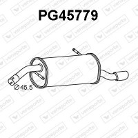 PG45779 VENEPORTE Глушник вихлопних газів кінцевий