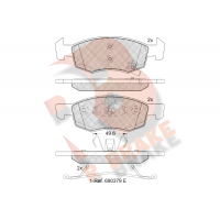 RB2223 R BRAKE Комплект гальмівних колодок дисковий гальм