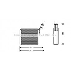 OL6205 AVA QUALITY COOLING Теплообмінник обігрів салону