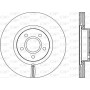BDR2153.20 OPEN PARTS Гальмівний диск