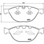 P 06 047 BREMBO Комплект гальмівних колодок дисковий гальм