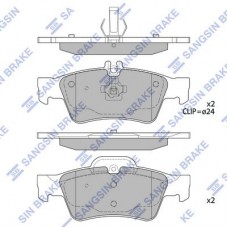 SP2209 Hi-Q Комплект гальмівних колодок дисковий гальм