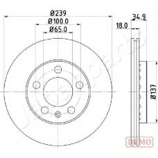 DI-0945C JAPANPARTS Гальмівний диск