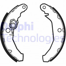 LS1272 DELPHI Комплект гальмівних колодок