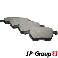 1163604810 JP GROUP Комплект гальмівних колодок дисковий гальм