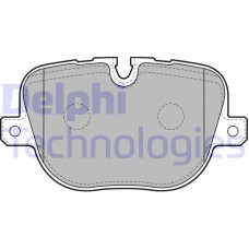 LP2175 DELPHI КомплеК т гальмівних колодок, дискове гальмо