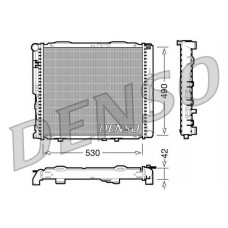 DRM17034 DENSO Радіатор охолодження двигуна