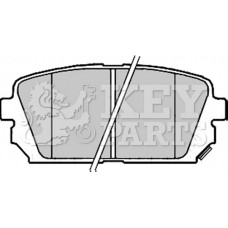 KBP2179 KEY PARTS Комплект гальмівних колодок дисковий гальм