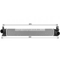FT4482 AVA QUALITY COOLING Интеркулер