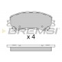 BP3793 BREMSI Комплект гальмівних колодок дисковий гальм
